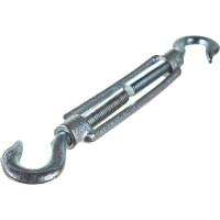 Талреп STAYER DIN 1480, крюк-крюк, М12, 4 шт, оцинкованный, 30525-12