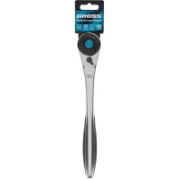 Ключ трещоточный, 120 зубьев 1/2" GROSS 14137