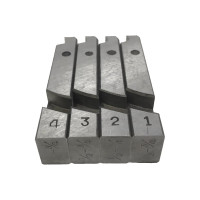 Комплект ножей (4 шт; 1/2"-3/4") для ZPM-50 PROMA 25000051