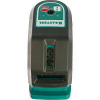 Лазерный линейный нивелир KRAFTOOL CL-70 20м / 70м /детектор/, сверхъяркий IP54 34660
