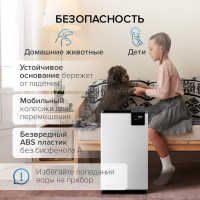 Осушитель воздуха бытовой (с компрессором) Stadler Form Albert, мобильный с гигростатом и таймером, белый A-041E