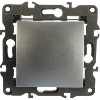 Выключатель ЭРА 14-1101-03 10АХ-250В, IP20, Elegance, алюминий Б0034210