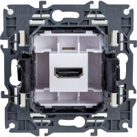 Розетка HDMI ЭРА 14-3114-02 IP20, Elegance, слоновая кость Б0034333