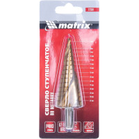Сверло ступенчатое (4-32 мм; HSS) MATRIX 72359