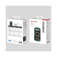 Портативный мультиметр Mastech MAS830 в кожухе с прозвонкой 00-00000744