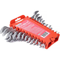 Набор гаечных рожковых ключей РемоКолор, углеродистая сталь, 12 предметов 43-2-522