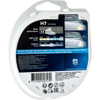 Автолампа, 2шт. PHILIPS H7 55 PX26d DIAMOND VISION 5000K 12V ,1,5,30 HIT 12972DVS2