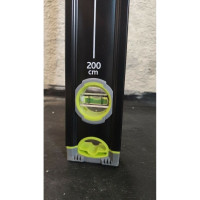 Усиленный уровень Armero 200 см A137/200, 3 глазка, магнит, рукоятки