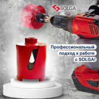 Коронка алмазная по бетону (68х60 мм; М16) Solga Diamant 42603068
