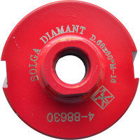 Коронка алмазная по бетону (68х60 мм; М16) Solga Diamant 42603068