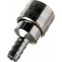 Муфта универсальная быстросъемная "мама", со штуцером елка под шланг STELS 57066