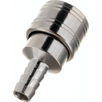 Муфта универсальная быстросъемная "мама", со штуцером елка под шланг STELS 57066