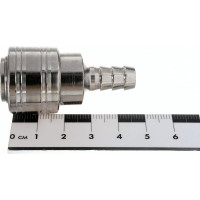 Муфта универсальная быстросъемная "мама", со штуцером елка под шланг STELS 57066