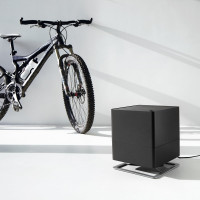 Традиционный увлажнитель воздуха Stadler Form (без налета и накипи) с ароматизатором Oskar, черный O-021