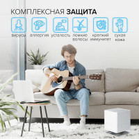 Традиционный увлажнитель воздуха Stadler Form (без налета и накипи) с ароматизатором Oskar, белый O-020