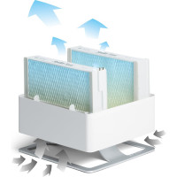 Традиционный увлажнитель воздуха Stadler Form (без налета и накипи) с ароматизатором Oskar, белый O-020