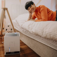 Традиционный увлажнитель воздуха Stadler Form (без налета и накипи) с ароматизатором Oskar, белый O-020