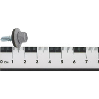 Кровельный саморез крепежная техника серый 300 шт 420364 БК