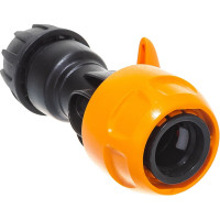 Переходник с краном 12,5мм/1/2"+15мм/5/8" /к.з.5025 GF ДжиЭф 222972 5024