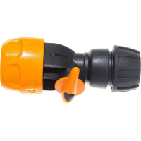 Переходник с краном 12,5мм/1/2"+15мм/5/8" /к.з.5025 GF ДжиЭф 222972 5024