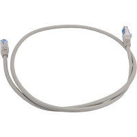 Коммутационный шнур NIKOMAX S/FTP 4 пары, серый, 1м NMC-PC4SE55B-010-C-GY