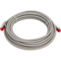 Коммутационный шнур NIKOMAX S/FTP 4 пары, серый, 7,5м NMC-PC4SA55B-075-C-GY