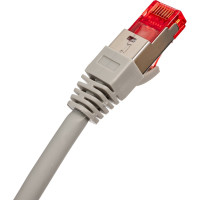 Коммутационный шнур NIKOMAX S/FTP 4 пары, серый, 7,5м NMC-PC4SA55B-075-C-GY