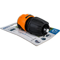 Соединитель шлангов с аквастопом 1/2",5/8",3/4" GF 8000.5012 212625