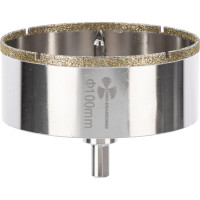 Коронка алмазная по керамике и кафелю с центрирующим сверлом TRIO-DIAMOND 100 мм 400100