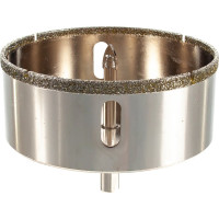 Коронка алмазная по керамике и кафелю с центрирующим сверлом TRIO-DIAMOND 100 мм 400100