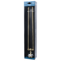 Двойной полотенцедержатель-рога FIXSEN GOLD BOGEMA 78502AG