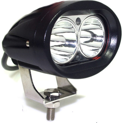 Вымпел Светодиодная фара WL-120S, дальний свет, мет. корп. 2 диода, 20 Вт 5188