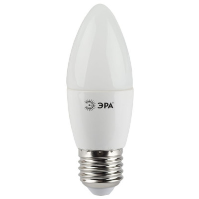 Светодиодная лампа ЭРА LED B35-7W-827-E27 Б0028479