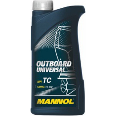 MANNOL Mасло 2-х такт. MANNOL Outboard Universal 1л, минер., для лод.моторов 1421