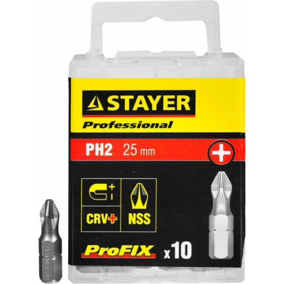 Биты STAYER PROFESSIONAL 26201-2-25-10_z01