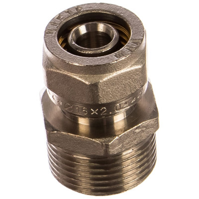 Valtec Соединитель обжимной с переходом на нар. р. 16x3/4 VTm.301.N.001605