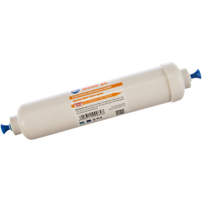 Aquafilter Линейный постфильтр с актив углём из скорлупы кокос орехов, быстроразъёмное соединение AICRO-QC 711