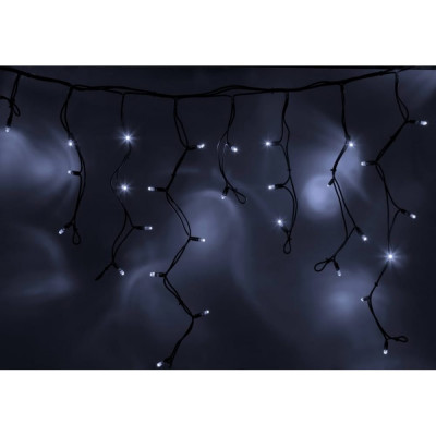 Neon-Night Гирлянда Бахрома, 5,6x0,9 м, черный каучук, эффект мерцания, IP67, 240 LED Белые, 230В 255-255