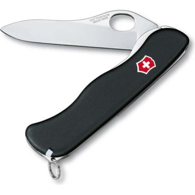 Victorinox Нож перочинный Sentinel Clip, 111 мм, 5 функций, с фиксатором лезвия, чёрный 0.8416.M3