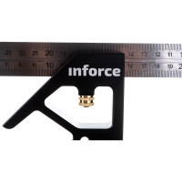 Inforce Угольник с уровнем 300 мм 06-11-67