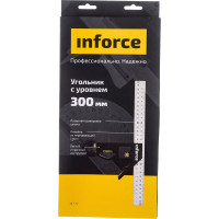 Inforce Угольник с уровнем 300 мм 06-11-67