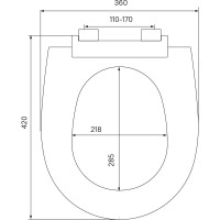 IDDIS Сиденье из полипропилена Soft Close 005 005PPS3i31