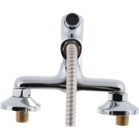 LEDEME Смеситель для ванны короткий излив L3039-B 805760