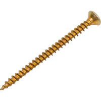 Универсальный саморез по дереву КрепСтройГрупп 4,5х60 желтый цинк, 150 шт. 145427