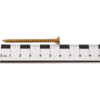 Универсальный саморез по дереву КрепСтройГрупп 4,5х60 желтый цинк, 150 шт. 145427