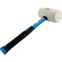 Резиновая киянка WIPRO 32 oz, двухкомпонентная рукоятка, фиберглас+ПВХ и ТПР 0506-900