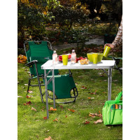 Складной алюминиевый стол PALISAD Camping столешница МДФ, 900x600x300/700 мм 69583