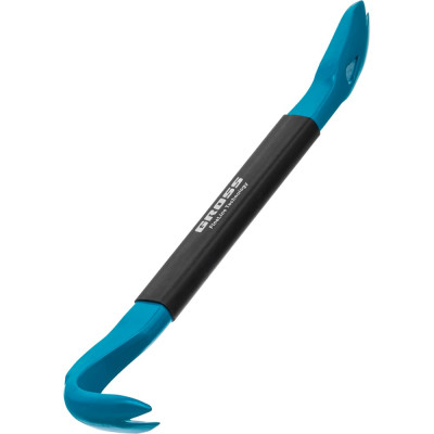 Лом-гвоздодер, обрезиненная рукоятка GROSS 300x22x14мм 25253