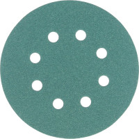 Диск шлифовальный KM10 (10 шт; 125 мм; P80; 8 отверстий; Velcro) БАЗ 960000141928