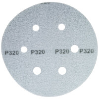 Диск шлифовальный KM10 (10 шт; 150 мм; P320; 6 отверстий; Velcro) БАЗ 960000141996